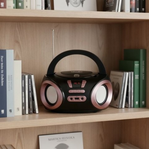 Adler Radio Boombox CD-MP3 | USB | FM Radio | AUX | Gniazdo słuchawkowe