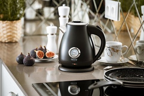 Camry Czajnik metalowy z termometrem 1,7L