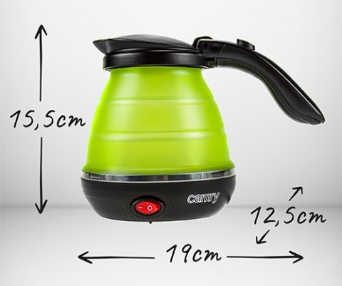 Camry Czajnik silikonowy 0,5 L - turystyczny