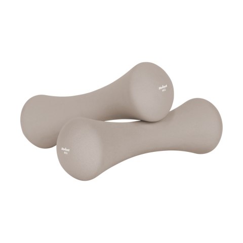 Hantelki żeliwne neoprenowe zestaw 21kg (2x0.5kg+2x1kg+2x2kg+2x3kg+2x4kg), REBEL ACTIVE