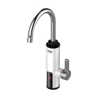 Przepływowy podgrzewacz wody - bateria kuchenna biała