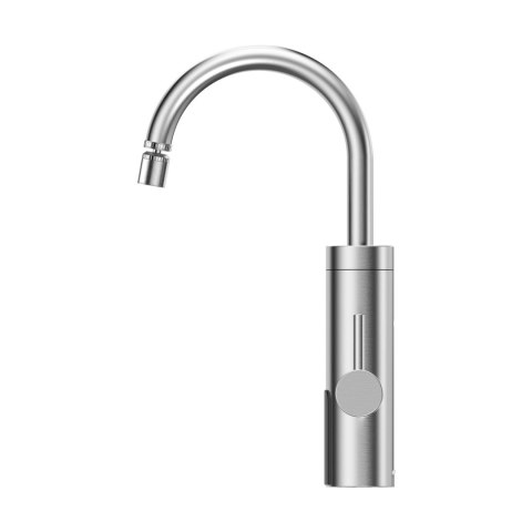 Przepływowy podgrzewacz wody - bateria kuchenna metalowa