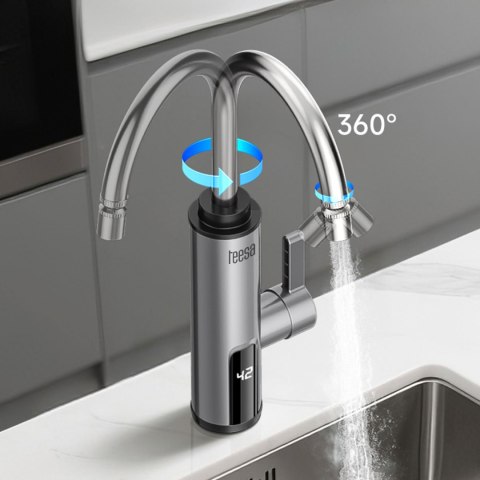 Przepływowy podgrzewacz wody - bateria kuchenna