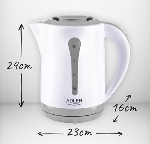 Adler Czajnik plastikowy 2,5 L