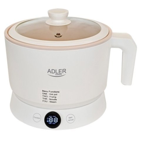 Adler Garnek wielofunkcyjny - 4 tryby pracy - LED