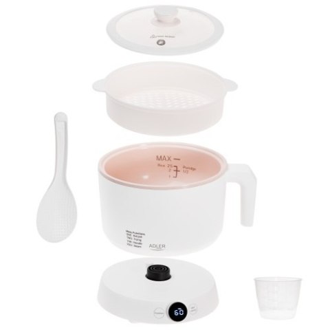 Adler Garnek wielofunkcyjny - 4 tryby pracy - LED
