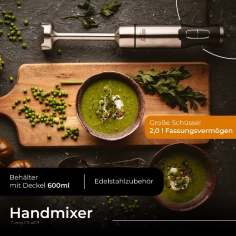 Camry Blender ręczny zestaw 1600W