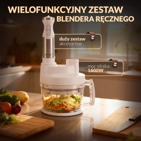Camry Blender ręczny zestaw 1600W