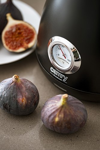 Camry Czajnik metalowy z termometrem 1,7L