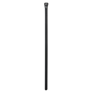 Opaski zaciskowe wielokrotnego użytku, 7,5 x 250 mm, 20 szt., czarne