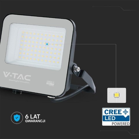 Projektor LED V-TAC CREE CHIP 50W 135lm/W IP65 VT-4455 3000K 6750lm