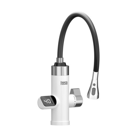 Przepływowy podgrzewacz wody bateria kuchenna z elastyczną wylewką