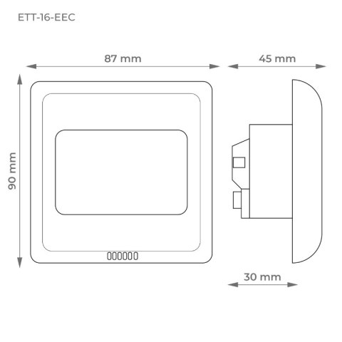 Termoregulator do mat grzewczych, ETT 16 EEC, Electrolux ELECTROLUX