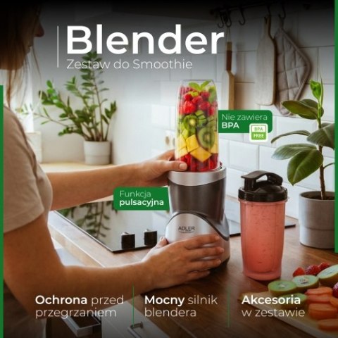 Adler Blender - Zestaw do Smoothie