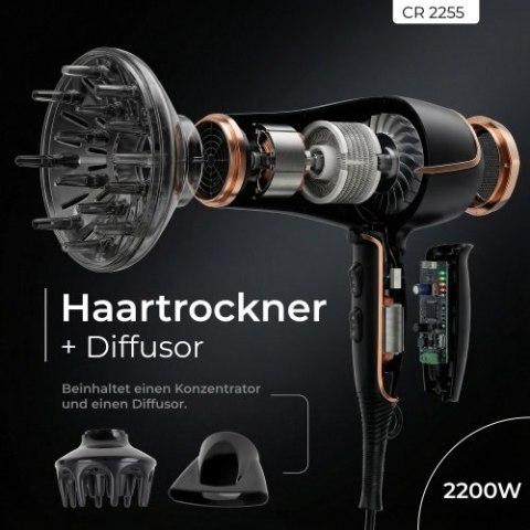 Camry Suszarka 2200W + dyfuzor