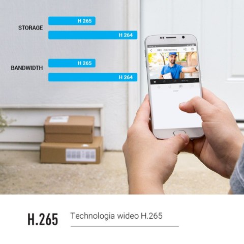 Dzwonek bezprzewodowy WiFi z kamerą, DB2, EZVIZ EZVIZ