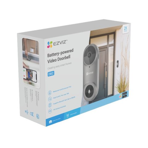 Dzwonek bezprzewodowy WiFi z kamerą, DB2, EZVIZ EZVIZ