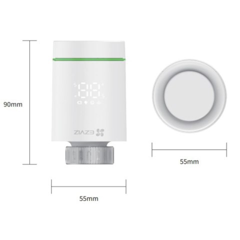 Inteligentny termostat grzejnikowy, T55, EZVIZ EZVIZ