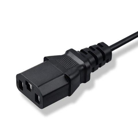 Qoltec Ładowarka do roweru elektrycznego 36V | 42V | 2A | C14-IEC-3Pin +kabel zasilający