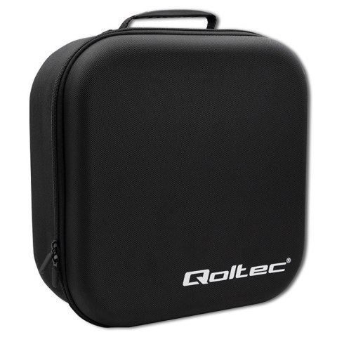 Qoltec Mobilna ładowarka do samochodu elektrycznego EV z regulacją 2w1 Typ2 | 11kW | LCD | 3 fazy | Przenośna | Wallbox | 5m