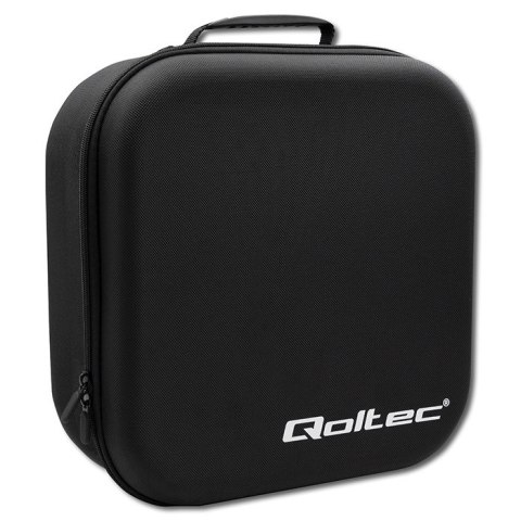 Qoltec Mobilna ładowarka do samochodu elektrycznego EV z regulacją 2w1 Typ2 | 11kW | Wi-fi | LCD | 3 fazy | Przenośna | Wallbox 