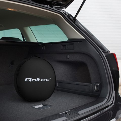 Qoltec Mobilna ładowarka do samochodu elektrycznego EV z regulacją 2w1 Typ2 | 3.5kW | 230V | LED | 5m