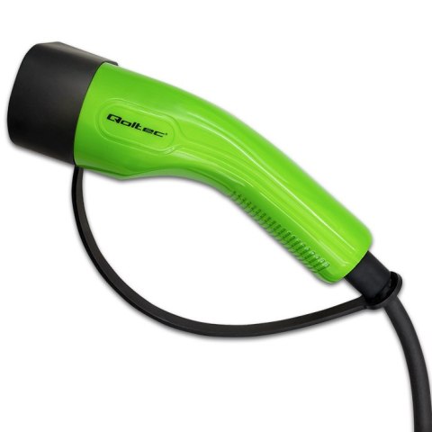 Qoltec Mobilna ładowarka do samochodu elektrycznego EV z regulacją 2w1 Typ2 | 7kW | 230V | Wi-fi| LCD | Przenośna | Wallbox | 5m