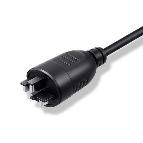 Qoltec Szybka Ładowarka do roweru elektrycznego 36V | 42V | 2A | wtyczka Bosch 3Pin +kabel zasilający