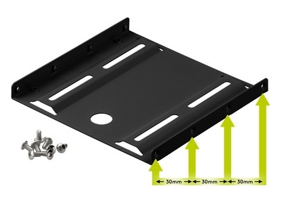 Adapter montażowy dysku 3,5 - 2,5" Goobay