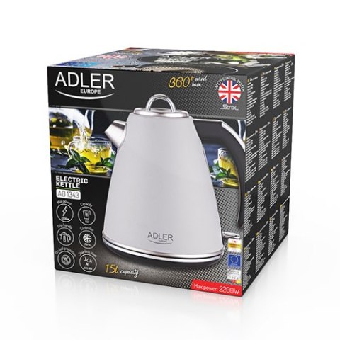 Adler Czajnik metalowy 1,5 L STRIX