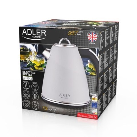 Adler Czajnik metalowy 1,5 L STRIX
