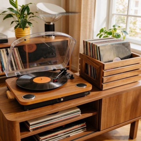 Adler Gramofon z USB i Bluetooth