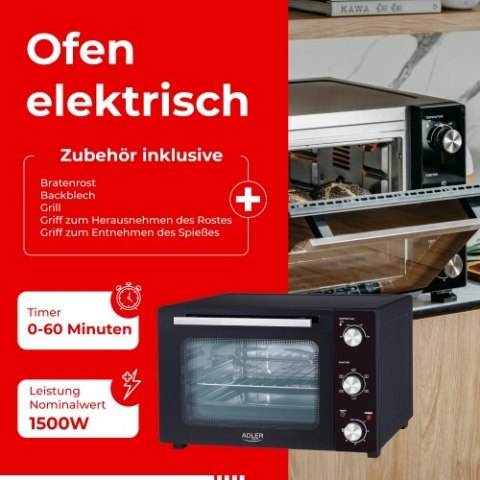 Adler Piekarnik elektryczny 35L
