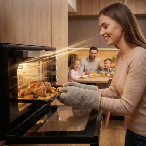 Adler Piekarnik elektryczny 42L | Ruszt do pieczenia | Rożen