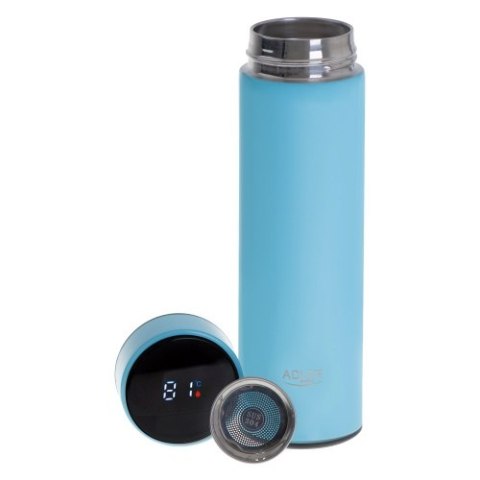 Adler Termos LED 473ml niebieski