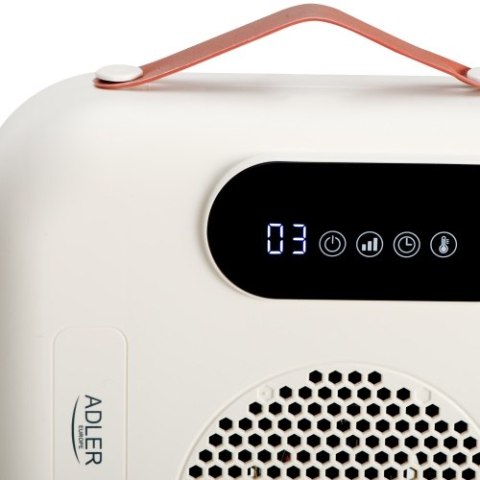 Adler Termowentylator LED z pilotem