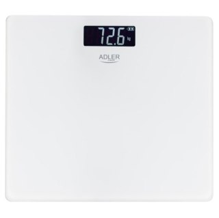 Adler Waga Łazienkowa USB-C, Akumulatorowa, 180 kg, Dokładność 100 g