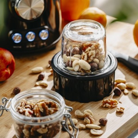 Camry Blender kielichowy - tytanowe ostrza - szklany dzbanek 1,5l