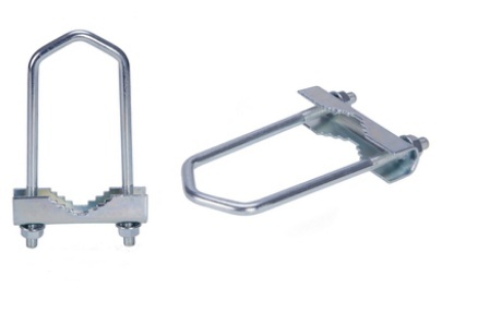 Cybant antenowy typu U - 115 mm do rury fi50 1 sztuka