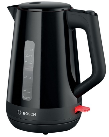 Czajnik elektryczny czarny 1,7l 2400W Bosch TWK 1M123