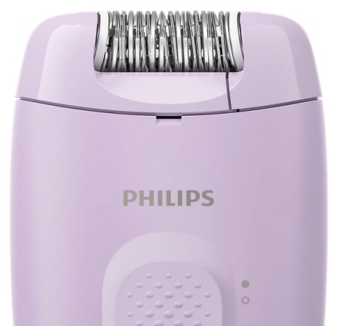 Depilator ceramiczny zasilany sieciowo fioletowy Philips BRE 237/00