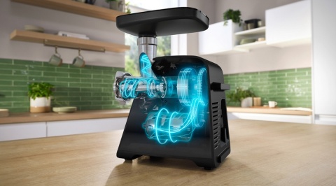 Maszynka do mięsa Bosch, czarna Serie 6 MFWS640B