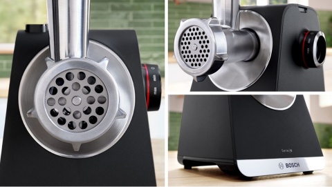 Maszynka do mięsa Bosch, czarna Serie 6 MFWS640B