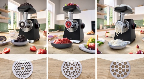 Maszynka do mięsa Bosch, czarna Serie 6 MFWS640B
