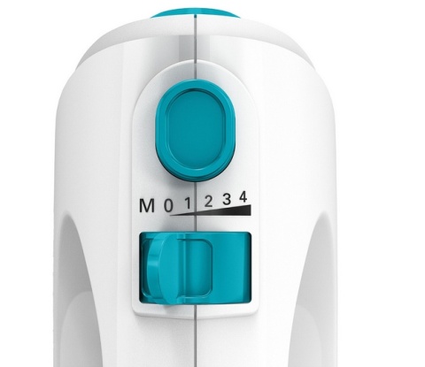 Mikser ręczny 375W CleverMixx FUN Bosch MFQ2210D Biały Dynamiczny niebieski