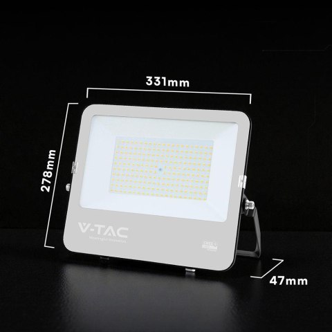 Projektor LED V-TAC CREE CHIP 150W 135lm/W przewód 1m IP65 VT-44153 4000K 17220lm