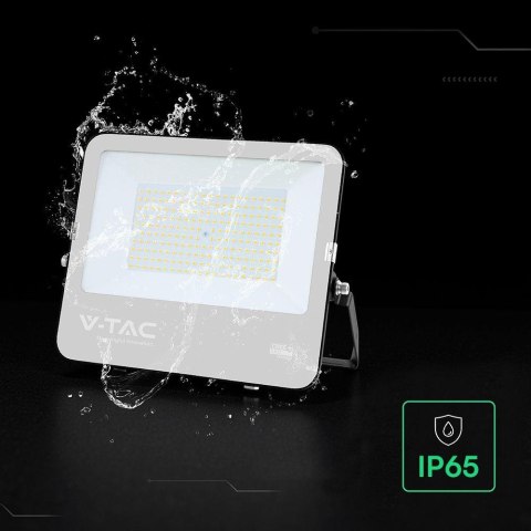 Projektor LED V-TAC CREE CHIP 150W 135lm/W przewód 1m IP65 VT-44153 6500K 17220lm