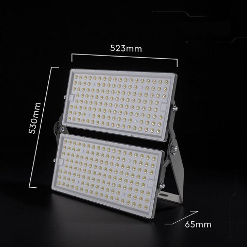 Projektor LED V-TAC CREE CHIP 500W czarny IP65 135Lm/W VT-48500 4000K 67500lm