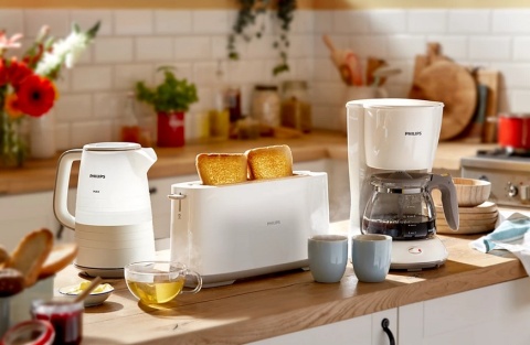 Toster biały Philips Daily Collection HD2590/00