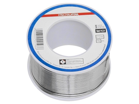 Cyna 1,00/100g Sn60Pb40 TINOL